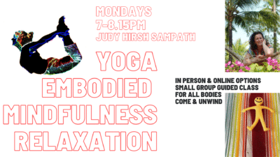 Yoga, Embodied Mindfulness & Relaxation Class for All Bodies